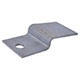 SUPPORT DE TUNNEL DE BOITE TRIUMPH TR4/5/6 (ARRIERE)