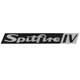 MOTIF DE BADGE DE CAPOT "SPITFIRE IV"
