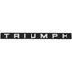 MOTIF DE BADGE "TRIUMPH" (PARE-CHOCS) SPITFIRE/TR6/GT6/STAG