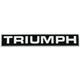 BADGE DE MALLE TR6/SPITFIRE/GT6/2500TC "TRIUMPH" ARRIERE