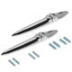 CHARNIERE DE MALLE ARRIERE TR2-TR3 (LA PAIRE) CHROME