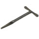 CLE/CARRE DE SERRURE DE CAPOT TR2-TR3 EN "T" (DZUS)