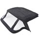 HOOD BLACK MOHAIR TR4
