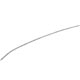 BAGUETTE DE CAISSE SPITFIRE (AILE ARRIERE) SUPERIEUR (CHROME)