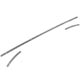 BARRE DE RENFORT DE CAPOTE TR4-TR5 (AVANT) 3 PIECES