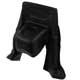 GARNITURE DE CONSOLE CENTRALE TR6 (MOULEE) NOIR