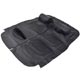 COUVRE-TONNEAU TR4-TR5-TR6 (CAD) AVEC APPUIE-TETES (SKAI) NOIR