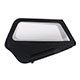 VITRE DE PORTE/SIDE SCREEN TR2 (COMPLET) NOIR (DROIT)