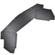 CARENAGE DE RADIATEUR TR6 (SUPERIEUR) CARBURATEUR