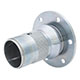 MOYEU PORTE JANTE A RAYONS MGT 1949-1955 (ARRIERE GAUCHE) 12tpi