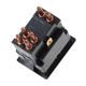INTERRUPTEUR RECTANGULAIRE (WARNING) MGB "HAZARD"