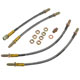 DURITE/FLEXIBLE DE FREIN (AVIATION) TR5-TR6 (AVANT + ARRIERE)