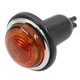 FEU TYPE LUCAS (L488 ORANGE) VERRE (AMPOULE SIMPLE FILAMENT)