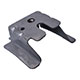 ANCRAGE/CONTRE-PLAQUE DE CEINTURE MINI (PASSAGE ROUE ARRIERE DROIT)