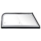 VITRE DE PORTE/SIDE SCREEN SPRIGET 1958-1964 (COMPLET) GAUCHE