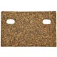 TAMPON ISOLANT CHASSIS/CAISSE MGA 1955-1962 PLANCHER ARRIERE