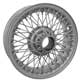 WIRE WHEEL 14x4.5 (60 SPOKES) MGB (SILVER PAINTED)