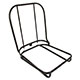 ARMATURE DE SIEGE MGB 1962-1968 (DROITE) NOIR