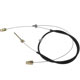 CABLE DE FREIN A MAIN MGB (PONT TUBE) 3 SYNCHROS (JANTE A RAYONS)