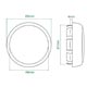 CAP-WHEEL CENTRE ROSTYLE MGB