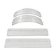 BULLES DE PHARES MGB/MGC SEBRING (KIT DE FIXATIONS)