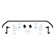ANTI ROLLBAR KIT S&M 9/16" DIAMETER