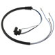 FAISCEAU CODE/PHARE (P43T-P45T) SANS VEILLEUSE /CENTRALE CLIGNOTANT/WARNING