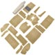 MOQUETTE SPRIGET (HABITACLE) 1969-1980 (BISCUIT) "LUXE/INSONORISEE" CAD