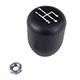 POMMEAU DE LEVIER DE VITESSES MINI ALU CNC (4 VITESSES) NOIR