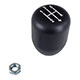 POMMEAU DE LEVIER DE VITESSES MINI ALU CNC (5 VITESSES) NOIR