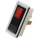 INTERRUPTEUR RECTANGULAIRE (TEMOIN DE CIRCUIT DE FREIN) MGB