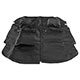 COUVRE-TONNEAU MGB (GRANDS APPUIE-TETES) CAD (1972-1974) SKAI (NOIR)