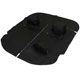 COUVRE-TONNEAU MGB 1974-1980 (GRANDS APPUIE-TETES) CAG (SKAI) NOIR