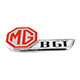BADGE DE HAYON MGBGT (CHROME/NOIR/ROUGE)