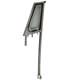 DEFLECTEUR MGB (POIGNEE PLATE) VITRE CLAIRE (DROIT)