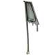 DEFLECTEUR MGB (POIGNEE PLATE) VITRE CLAIRE (GAUCHE)