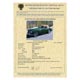 CERTIFICAT D'IDENTIFICATION VEHICULE (PHOTO)