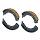 MACHOIRES DE FREIN AUSTIN-HEALEY (AVANT) BN1 (ECH STANDARD)
