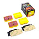 PLAQUETTES DE FREIN AUSTIN-HEALEY/TR5-6/GT6 TYPE-16 (EBC YELLOW)