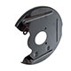 CACHE POUSSIERE DISQUE AUSTIN-HEALEY (GAUCHE)