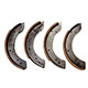 BRAKE SHOES-REAR(EXCHANGE) (Equiv 8G4140 ou 021-167)