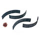 LININGS & RIVETS-REAR (Equiv 585-260)