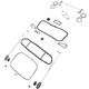 BODY RUBBER KIT-MGA 1500 COUPE