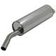 SILENCIEUX D'ECHAPPEMENT MGB (INOX) 4-PIECES (SORTIE) 1974-1980