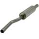 EXHAUST-BOX BIG BORE MGB