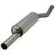 SILENCIEUX D'ECHAPPEMENT MGB (INOX) 3-PIECES (SORTIE) 1962-1974 (LARGE)