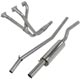 LIGNE D'ECHAPPEMENT MGB 1962-1974 (INOX) + LCB (SANS DETENTE) SORTIE LARGE