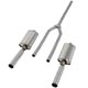 LIGNE D'ECHAPPEMENT SPITFIRE 1975-1980 (INOX) TWIN BOX