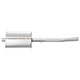 SILENCIEUX TR5-6 (ARRIERE) SPORT SYSTEM (TWIN) GAUCHE (INOX)