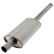 EXHAUST-REAR BOX S/S TR2-4